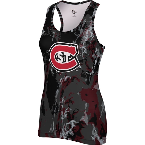 Women's St. Cloud State University Marble Performance Tank