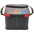 thumbnail image 1 of EVA Fishing Lure Storage Bucket Boat Tackle Bag Container Large Capacity EVA Bucket ,Versatile Storage, 1 of 6