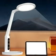 thumbnail image 5 of Eye Protection Desk Lamp with Timer - 4000K Natural Light, Adjustable Brightness, Blue Light Filter & Phone Stand for Study/Reading/Bedroom, 5 of 6