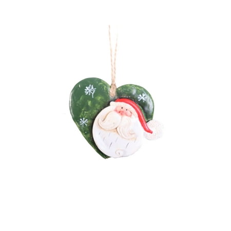 

Linyer Christmas Tree Pendant Home Adorable Resin DIY Scene Layout Xmas Ornaments Prop Hanging Decoration Holiday Handicraft Adornment Type 3