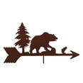 thumbnail image 7 of EZ Vane Bear Weathervane | Garden Mount | 14 Gauge Steel | Sealed Ball Bearings | Home or Garden, 7 of 7