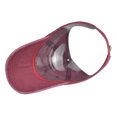 thumbnail image 4 of Gorra de béisbol Minnieouse Mujer Cola de caballo Poliéster Ajustable Vino rojo, 4 of 6