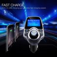 thumbnail image 2 of Transmisor FM Bluetooth para coche, adaptador inalámbrico Bluetooth para coche, kit de coche con llamadas manos libres y pantalla LCD de 1,44 pulgadas, reproductor de música compatible con tarjeta, 2 of 8