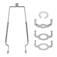 thumbnail image 1 of 8 9 10 11 Soporte de arpa para pantalla de lámpara de 12 pulgadas ALUcSET Kit de arpa de lámpara ajustable que se adapta tanto a la varilla de lámpara estándar como a la base de luz E14 E26 E27 UNO Fi, 1 of 5