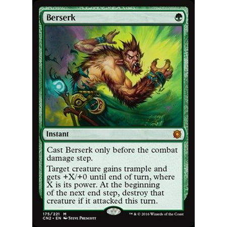 - Berserk (175/221) - Conspiracy 2: Take the Crown, A single individual card from the Magic: the Gathering (MTG) trading and collectible card game (TCG/CCG). By Magic: the