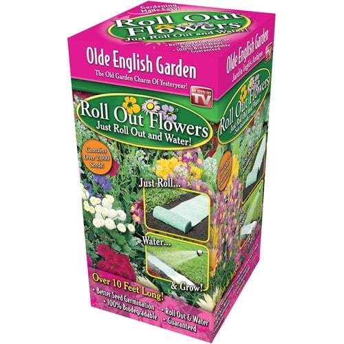 Roll Out Flowers Olde English Garden, 10'