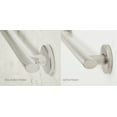 thumbnail image 5 of 24-inch Coronado Bathroom Shower Grab Bar, Oval Design, ADA Compliant, Satin Finish, 5 of 6