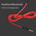 thumbnail image 3 of Auriculares Bluetooth sobre la oreja, auriculares inalámbricos, estéreo de alta fidelidad, auriculares plegables con micrófono, almohadillas suaves para los oídos, para, 3 of 7