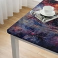 thumbnail image 5 of Acheng Star Cluster Black Hole Space Square Table Cloth 100% Polyester Fiber 36*36, 5 of 8