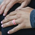 thumbnail image 4 of de silicona de 7 piezas para hombre, de acero inoxidable, caucho de silicona para boda Hugo  Banda del anillo del dedo del silicón, 4 of 10