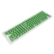 thumbnail image 3 of Teclas de teclado 114 teclas PBT OEM altura dos colores inyección luz transmisión teclado mecánico KeycapMini queso verde, 3 of 9