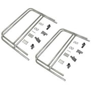 Vestil Manufacturing AWR-HR-16-RF 16 ft. Rail Retro Fit Aluminum Walk Ramp