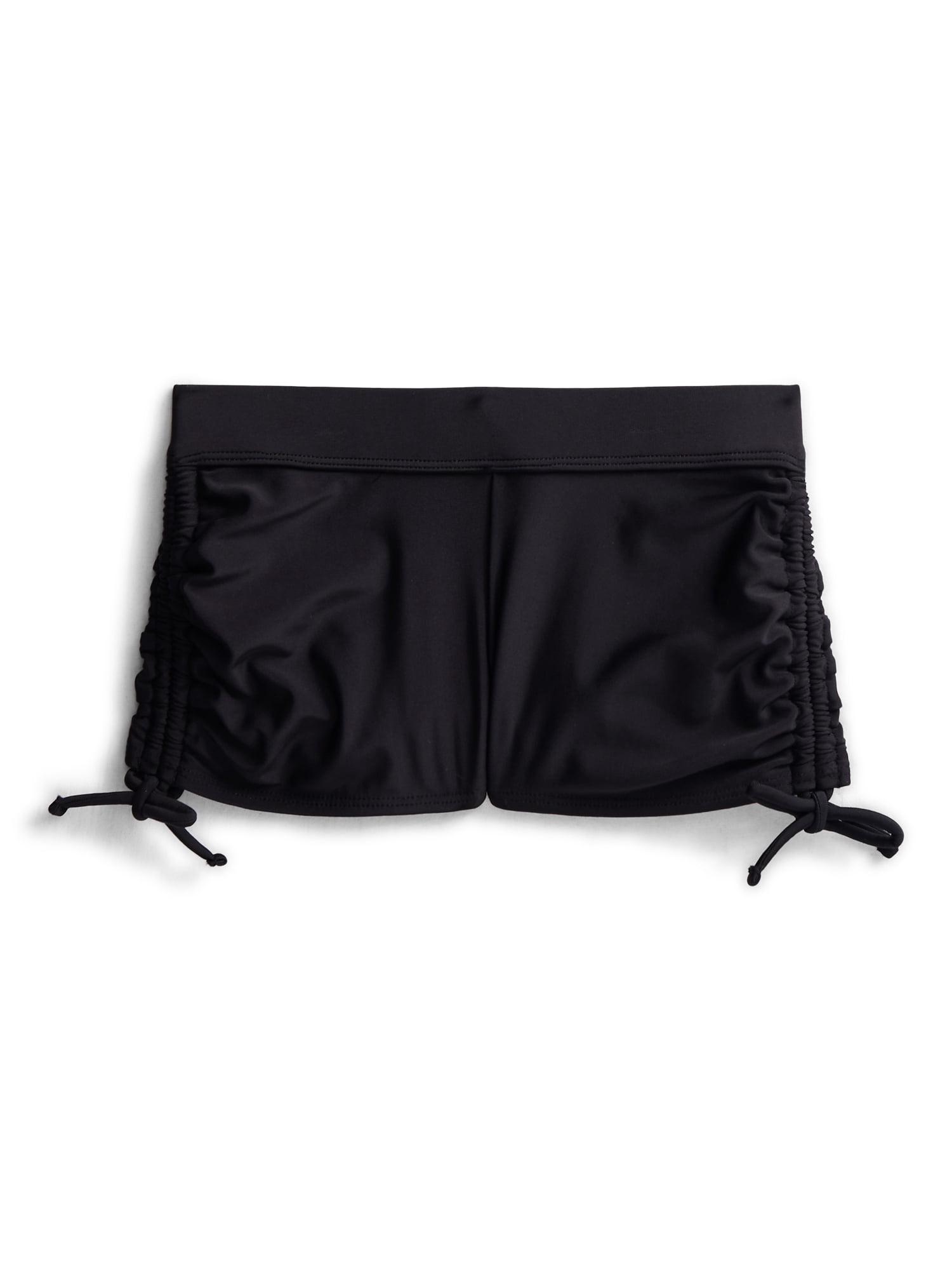 Weekend Academy Girls Solid South Beach Bikini Top and Bottoms Swim Set, 2-Piece, Sizes 4-18