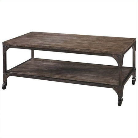 Powell Benjamin Reclaimed Cocktail Table, Driftwood (Best Finish For Reclaimed Wood)