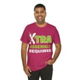 thumbnail image 6 of Funny Amputee T-Shirt “Extra assembly required V1” Humor Crew Neck T-Shirt, 6 of 6