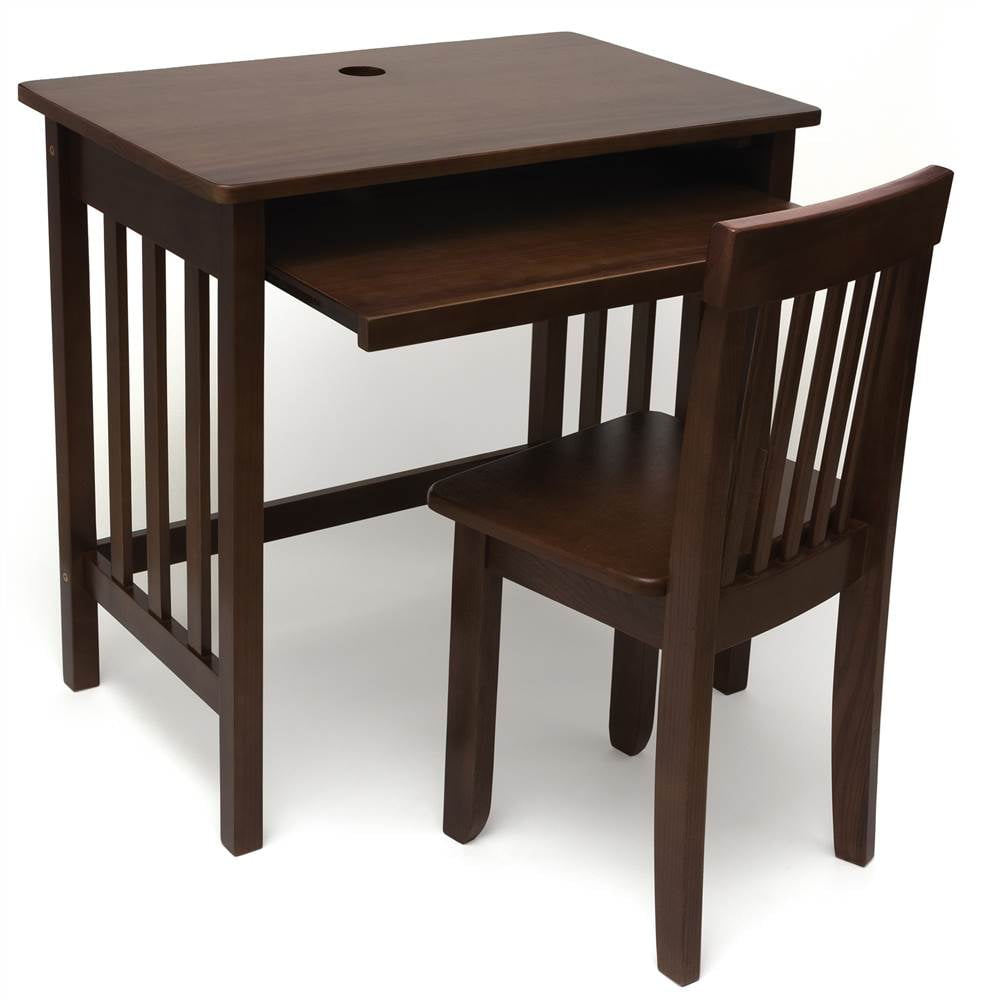 Child Computer Desk in Walnut