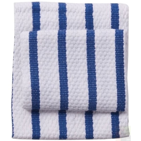 Now Designs Basketweave Dish Towel - Royal Blue