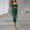 Green, variant on Wedding Guest Dresses For Women Elegant Sleeveless Maxi Dress For Women Sexy Solid Color High Slit Evening Gown With A Of Class And Sophistication Deep V Laye Ruffles Fishtail Evening Dress Formal