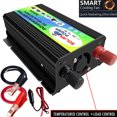 thumbnail image 4 of Mistaha Peaks Power 3000W Modified Sine Inverter High Frequency Power Inverter DC to AC Converter Car Power Inverter with 2.1A Dual USB Port Battery Clips, 4 of 6