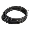 thumbnail image 3 of Candado de combinación de bicicleta para evitar robos, Cable de candado de combinación de 4 dígitos para bicicleta de montaña YUNYI BRAND Deportes, 3 of 8