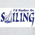 thumbnail image 3 of CafePress - I'd Rather Be Sailing Ash Grey T Shirt - Men's Classic Graphic T-Shirt, 3 of 4