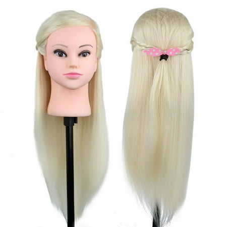 Hairdressing Mannequin Manikin Training Head With Clamp Holder For