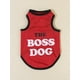 thumbnail image 1 of PETSIN 1pc Letter Graphic Pet Tank For Dog And Cat For Summer, 1 of 4