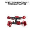 thumbnail image 2 of ZheElen Aluminum Alloy Front And Rear Axle Housings For 1/10 Axial SCX10 Crawler Red, 2 of 6