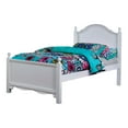 thumbnail image 3 of Furniture of America Crista Mattress Ready Wood White Twin Kids Bed, 3 of 6