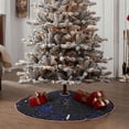 thumbnail image 4 of Sikiie Physical Formulas Nativity Christmas Tree Skirt, Jesus Christian Winter Holiday Tree Mat Decoration(30-48IN)30", 4 of 6