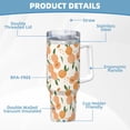 thumbnail image 5 of Goofa Peaches Print 40oz Ice Bully With Handle And Straw Stainless Steel Vacuum Insulated Cup And 2 In 1 Straw Lid, 5 of 8