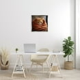 thumbnail image 3 of Stupell Industries Cuddling Sleepy Cat Animals & Insects Painting Gray Floater Framed Canvas Art Print Wall Art, 25 x 25, 3 of 10
