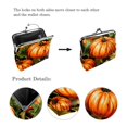 thumbnail image 3 of Leaves Premium Microfiber Travel Wallet with Zinc Alloy Jaws - Stylish Coin Purse Holder, 4.3x4.7 Inches/11x12 cm, RFID Blocking, Lightweight and Durable - Ideal for Travel Essentials, 3 of 7