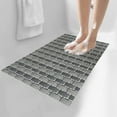 Mainstays 28.34" x 15.35 ", PP+TPE, Non-Slip Tile Bath Mat for Shower ...