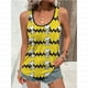 thumbnail image 5 of Camisetas sin mangas para mujer, cuello en U, básicas, con estampado de dibujos animados de Snoopy, informales, negras, sin mangas, estilo playero para vacaciones de verano para mujer, 5 of 5