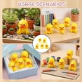 thumbnail image 6 of 3D Printed Angry Duck Adult Stress Relief Collectible Figurines | Funny Yellow Desk Decor for Office Home Dorm & Car, Collectible Ornaments, Ideal Novelty Gift for Friends & Coworkers (A), 6 of 6