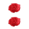 thumbnail image 1 of Qarigey Bufanda de mujer bloqueador solar seda playa chal chica pañuelo moda ropa accesorio Color sólido niñas bufandas para exteriores Rojo oscuro 2Conjunto, 1 of 6