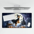 thumbnail image 4 of Happy Halloween Airedale Terrier Witch Pumpkins Bats Desk Mat Full Keyboard Mouse Pad Dale Waterside Dog Lover Large Mousepad - 13012, 4 of 5