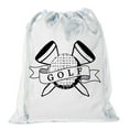 thumbnail image 1 of Mato & Hash Mini Drawstring Golf Bags | Golf Favor Bags for Leagues and Parties, 1 of 3