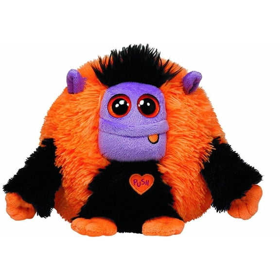 TY Monstaz - FRANK the Orange & Black Monster (Regular Size - 5 inch)