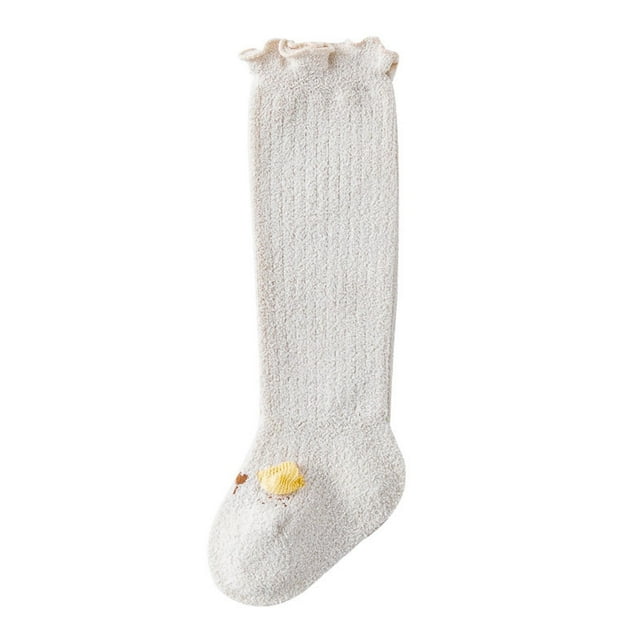 Shoe Socks Baby Children's Solid Color Cotton Baby Newborn Socks Hand in Hand Socks