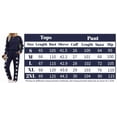 thumbnail image 7 of oyyn Fashion Women 2 Piece Set Outfits Casual Pullover and Pants Jogger Tracksuit Female Sweatsuit Long Sleeve Activewear Set S, 7 of 7