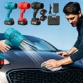 thumbnail image 1 of Seese Cordless Leaf Blower Handheld Turbo Jet Blower Lightweight Cordless Turbo Super Power Air Duster Violent Turbofan Turbo Blower Cordless Leaf Blower with Battery and Charger (2 Battery), 1 of 4