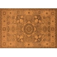 thumbnail image 1 of Ahgly Company Indoor Rectangle Oriental Orange Industrial Area Rugs, 6' x 9', 1 of 4
