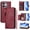 YB04, variant on Zipper Wallet Phone Case for Oneplus Turbo 6/Oneplus Turbo 6V 5G,PU Leather Flip Cover with 7 Card Slots,Magnetic Closure, Kickstand, Wrist Strap, Compatible Shockproof Case.C02