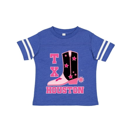 

Inktastic Houston Texas Cowgirl Gift Toddler Toddler Girl T-Shirt