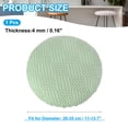 thumbnail image 2 of Uxcell Stool Covers Round, Elastic Bar Stool Covers Washable Stool Cushion Slipcover Stretchy Bar Chair Seat Cover for Chair Green 11"-14", 2 of 7