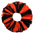 thumbnail image 2 of 1 Pc Pomchies Colorful Ponytail Holder/Hair Tie Pom (Reds and Oranges Collection), Black/Fanta, 2 of 5