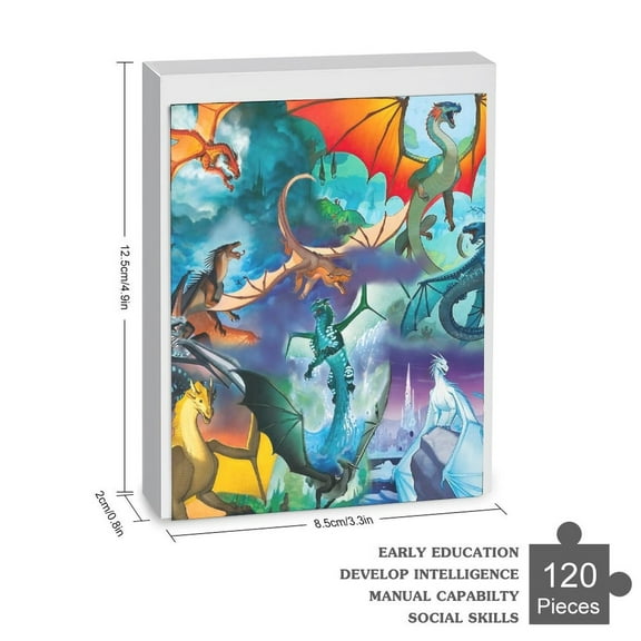 Wings of Fire Jigsaw Puzzle 35-500 Pieces Birthday Gift Home Decoration