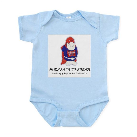 CafePress - Budman In Training Infant Bodysuit - Baby Light Bodysuit, Size Newborn - 24 Months